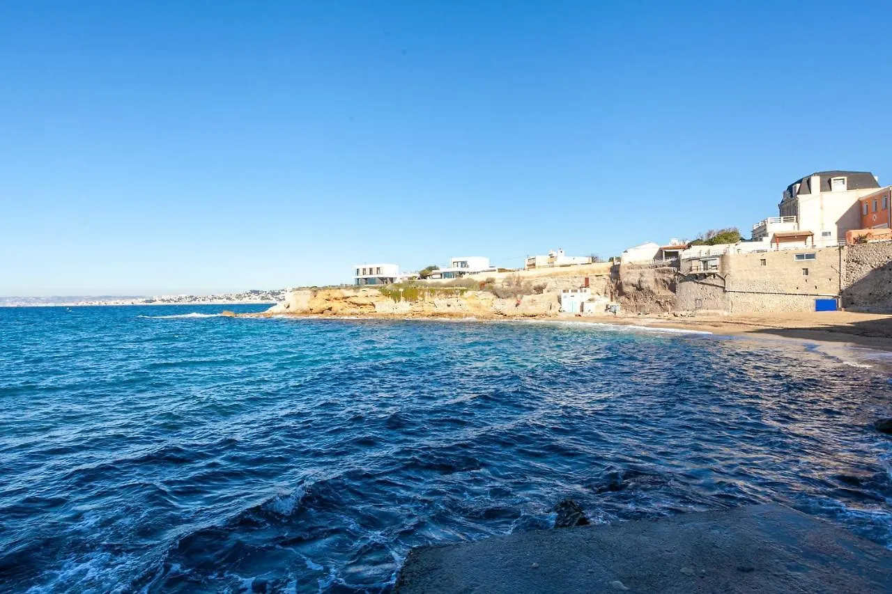 Casa Umi - Magnifique Appartement Avec Acces Prive A La Mer Et Grande Terrasse Marseille